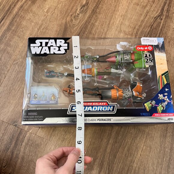 NEW Star Wars Micro Galaxy Squadron Boonta Eve/ Anakin's Naboo N-1 Starfighter - Picture 10 of 15